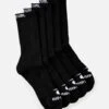 Men's Brand Crew Sock - 5 Pack 2 Men's Brand Crew Sock - 5 Pack -Beach Men Wear 007mso 0090 1
