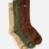 Mens Diamond Crew Sock - 3 Pack