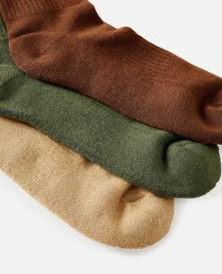 Mens Diamond Crew Sock - 3 Pack -Beach Men Wear 008mso 0009 4