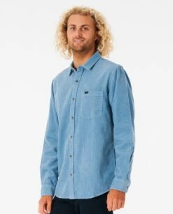 State Cord Long Sleeve Shirt -Beach Men Wear 00hmsh 3458 2
