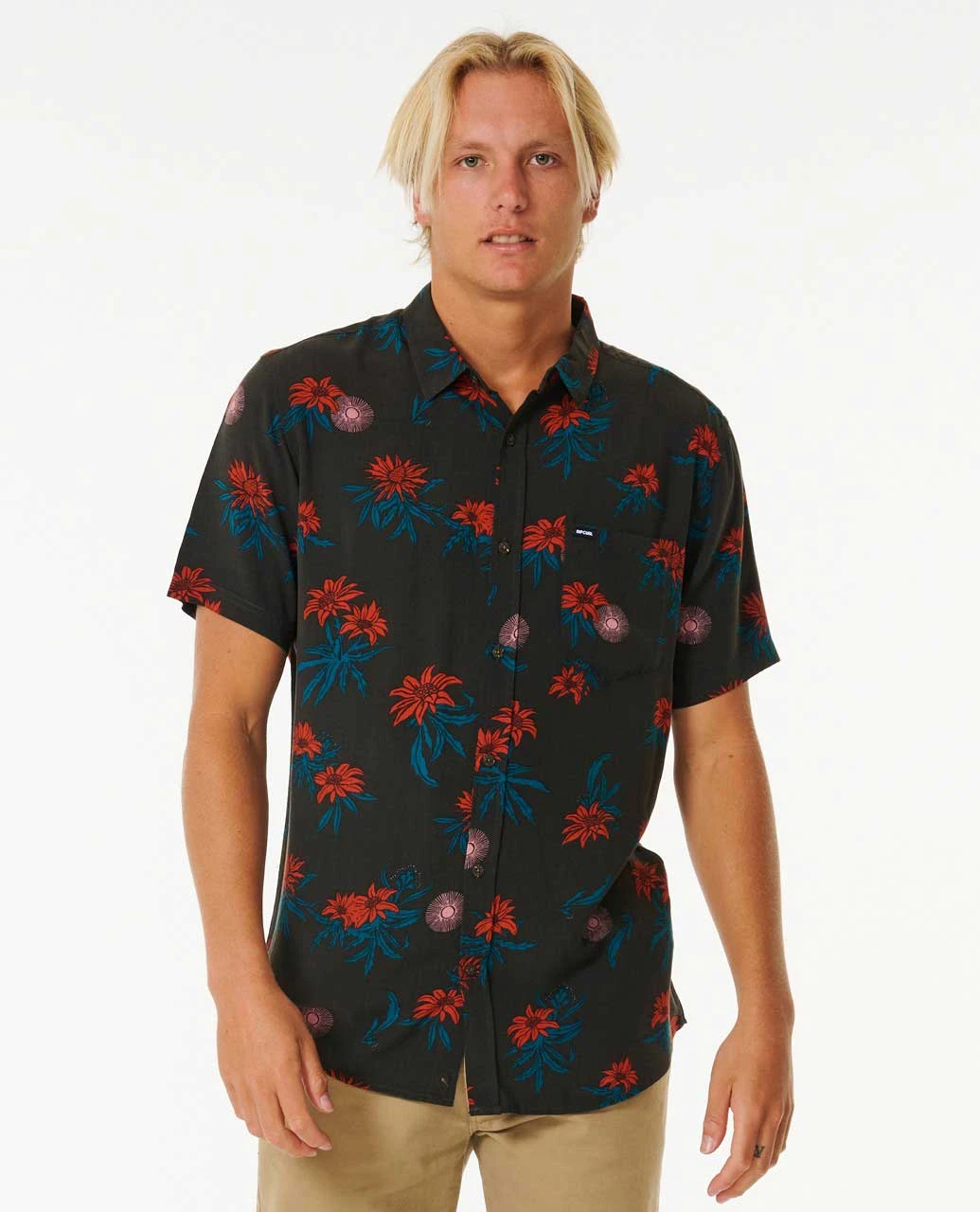 Sun Razed Floral Short Sleeve Shirt 4 Sun Razed Floral Short Sleeve Shirt - Image 2