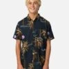 Brushed Palm Floral Shirt -Beach Men Wear 022msh 0291 1