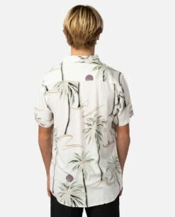 Brushed Palm Floral Shirt -Beach Men Wear 022msh 3021 2