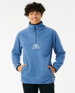 Bells 1/4 Zip Polar Fleece -Beach Men Wear 02umfl 8152 1