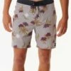 Mirage Sun Razed Floral 19" Boardshorts -Beach Men Wear 05xmbo 5067 1