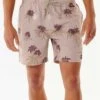 Sun Razed Floral Volley 17" Boardshorts -Beach Men Wear 05zmbo 5067 1