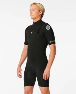 Dawn Patrol 2mm Chest Zip Springsuit -Beach Men Wear 11imsp 0090 3 1