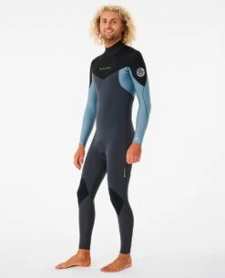Dawn Patrol 3/2 Back Zip Wetsuit Steamer -Beach Men Wear 126mfs 4790 2