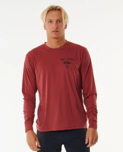 Icons Surflite UV Long Sleeve Rash Vest -Beach Men Wear 14zmrv 9373 1