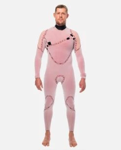 E7 Flashbomb HeatSeeker 3/2 Zip Free Wetsuit -Beach Men Wear 654 1 2 1