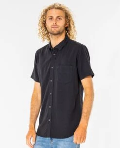 Washed Short Sleeve Shirt -Beach Men Wear cshhe9 8264 2