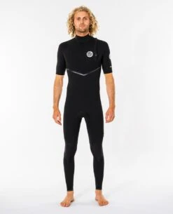 E-Bomb Zip Free 2/2 Short Sleeve Wetsuit Steamer -Beach Men Wear wsm3te 0090 3