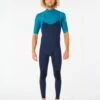 Dawn Patrol Chest Zip Short Sleeve 2mm Wetsuit