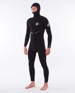 E-Bomb 4/3 Zip Free Hooded Wetsuit Steamer