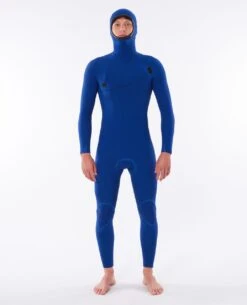 E-Bomb 4/3 Zip Free Hooded Wetsuit Steamer -Beach Men Wear wsmyfe 0090 4