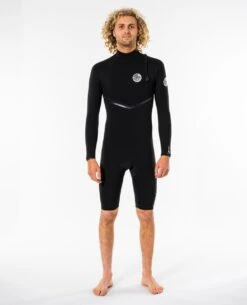 E-Bomb 2/2 GB Sealed Zip Free Long Sleeve Springsuit Wetsuit -Beach Men Wear wsp3he 0090 4