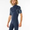 Dawn Patrol 2/2 Chest Zip Springsuit Wetsuit -Beach Men Wear wsp9gv 4099 1