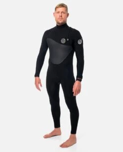 E7 Flashbomb HeatSeeker 3/2 Zip Free Wetsuit -Beach Men Wear wst5pf 0090 1